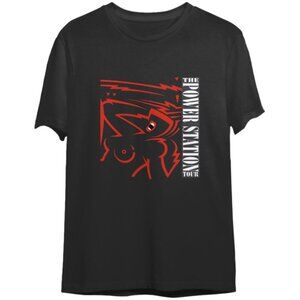 Power Station 1985 Get It On Concert Tour Music Band Graphic Fan T-Shirt 159